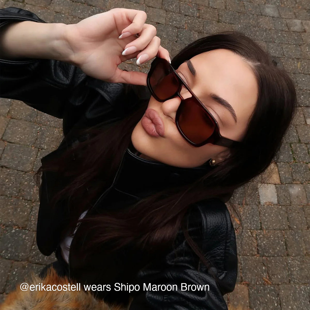 Lentes de Sol - Shipo Maroon Brown