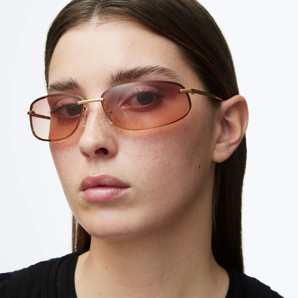 Lentes de Sol - Abeni Gold Brown