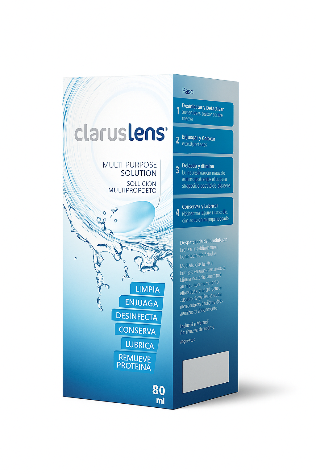 Líquido Claruslens para Lentes de Contacto