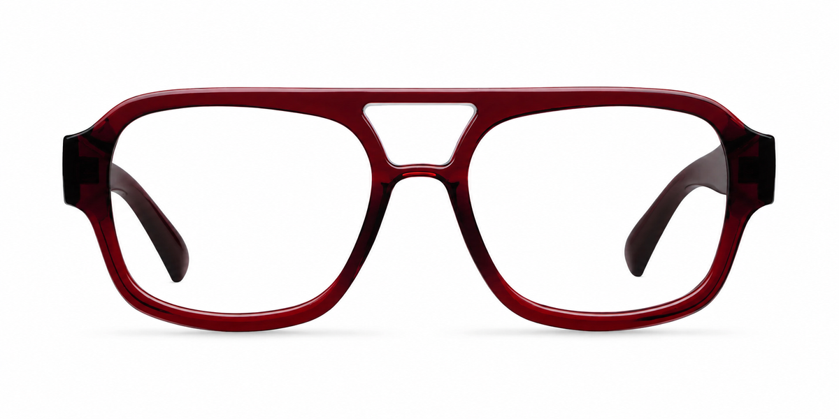 Lentes Blueblocker/Armazón - Shipo Maroon