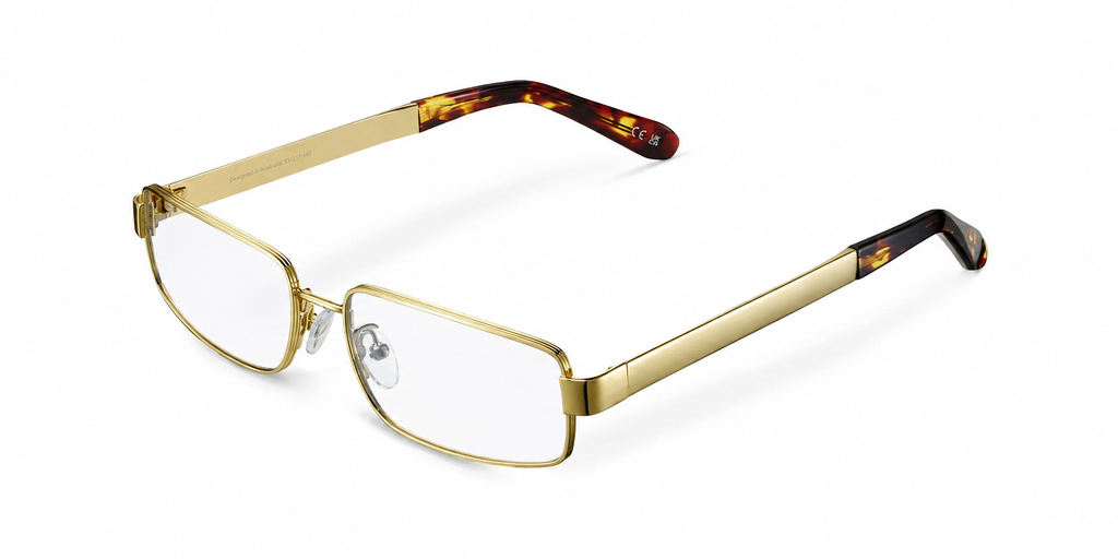 Lentes Blueblocker/Armazón - Jelani Gold