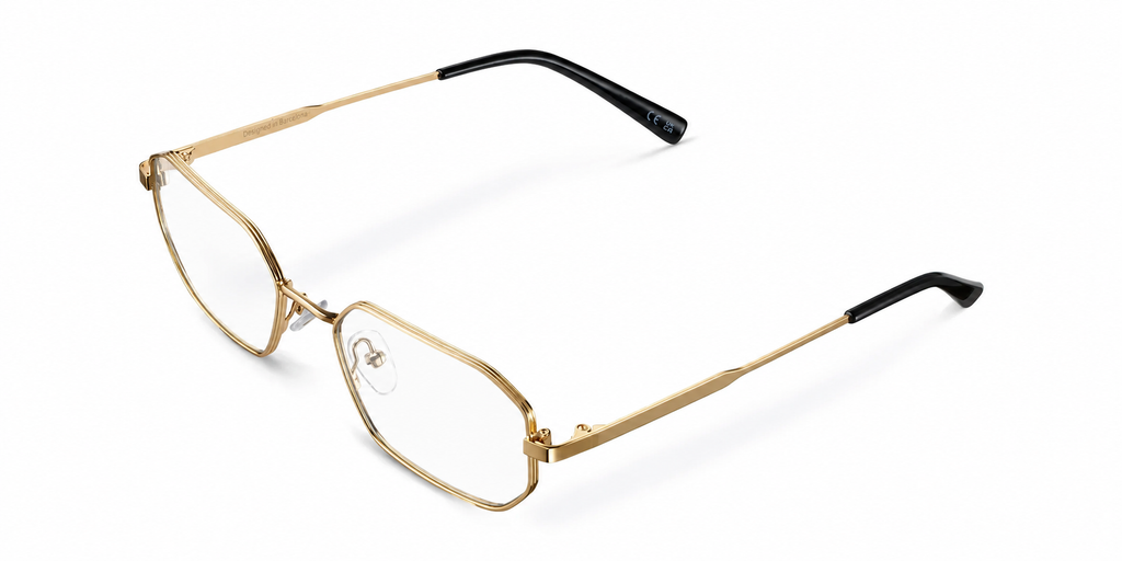 Lentes Blueblocker/Armazón - Idir Gold
