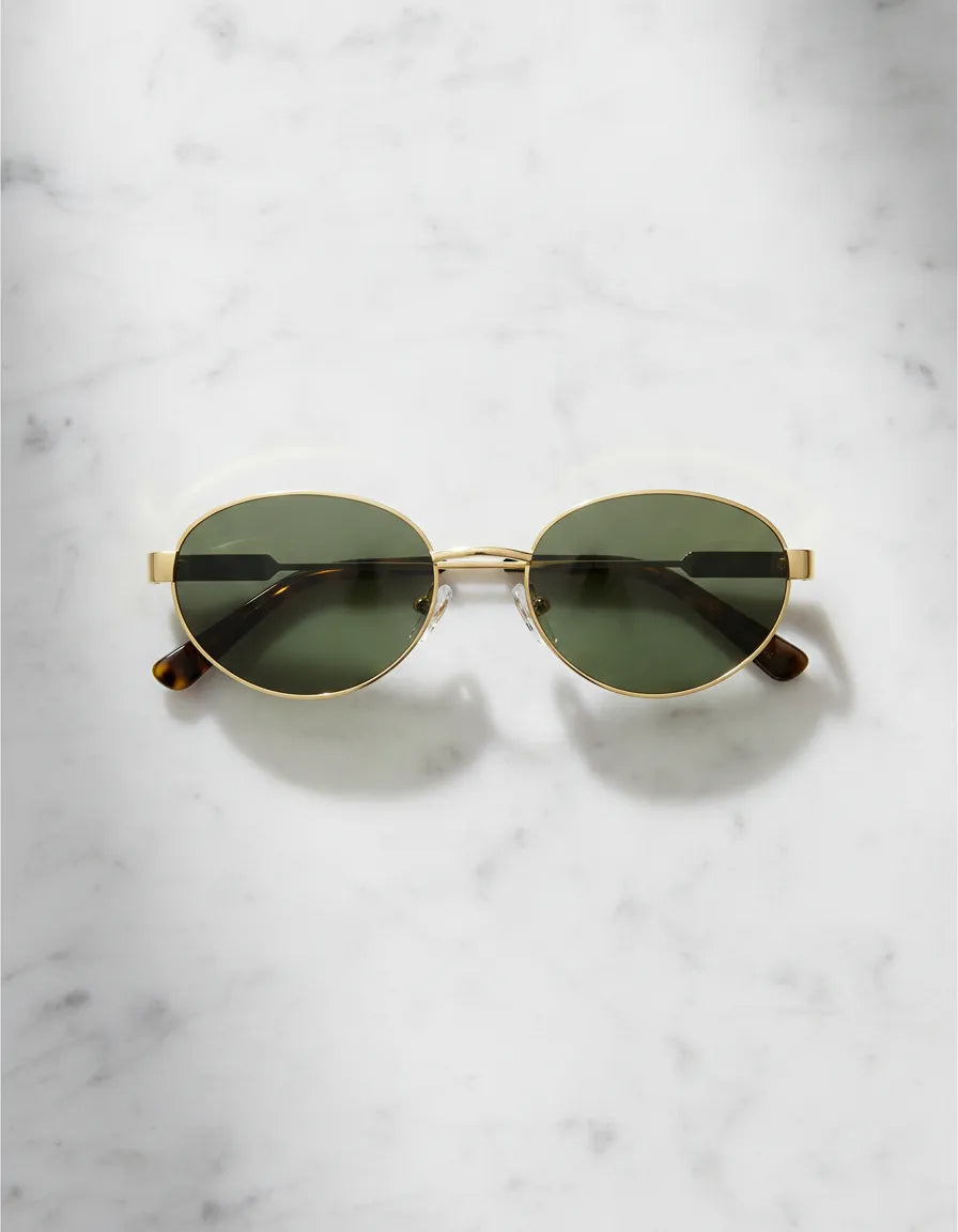 Lentes de Sol - Karam Gold Olive
