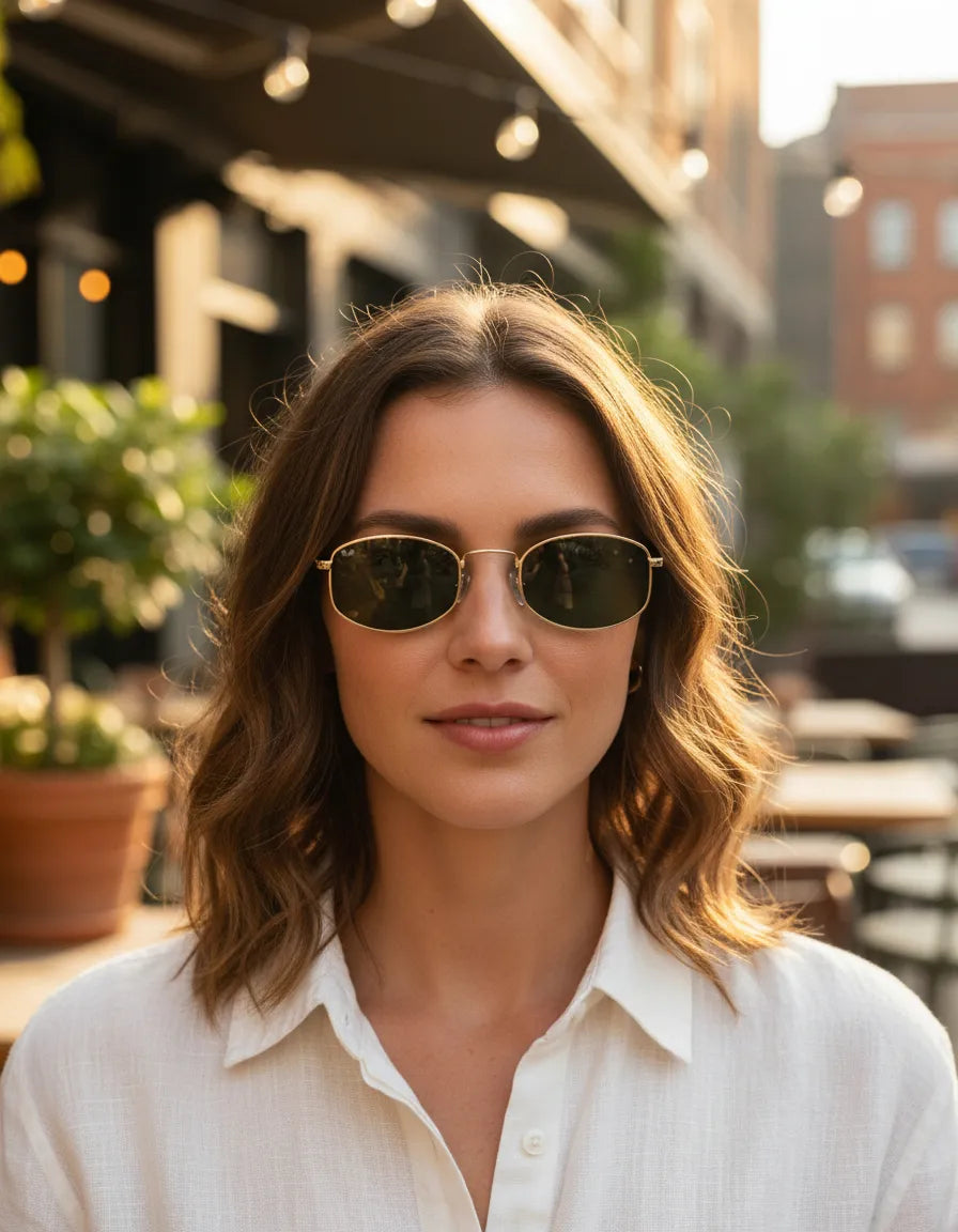 Lentes de Sol - Suku Gold Olive