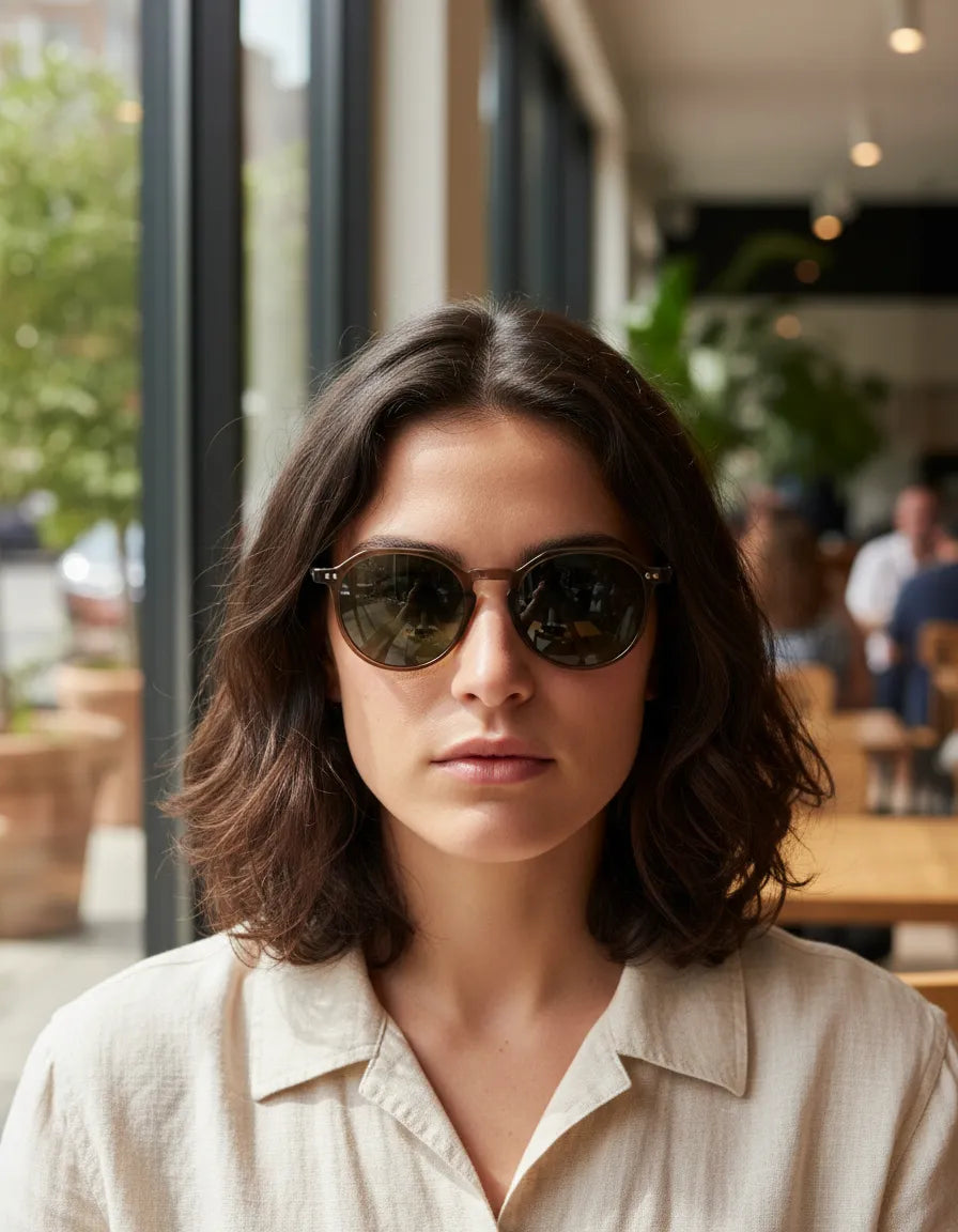 Lentes De Sol - Chauen Mustard Olive