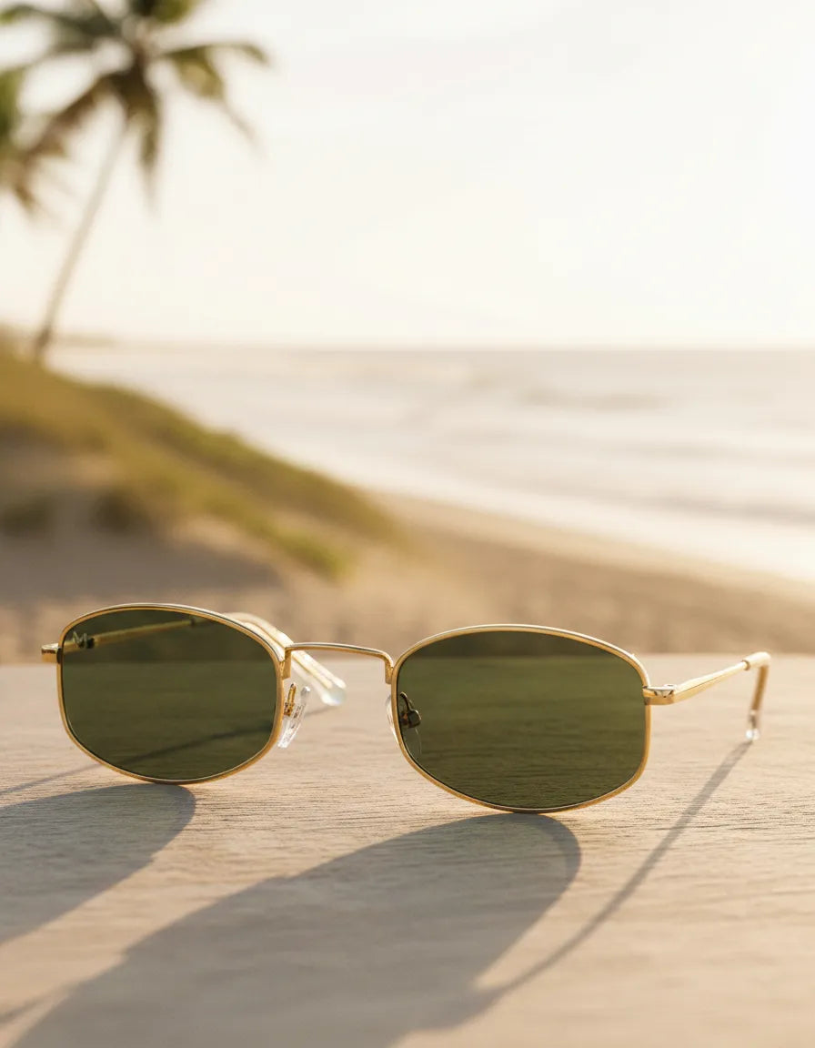 Lentes de Sol - Suku Gold Olive