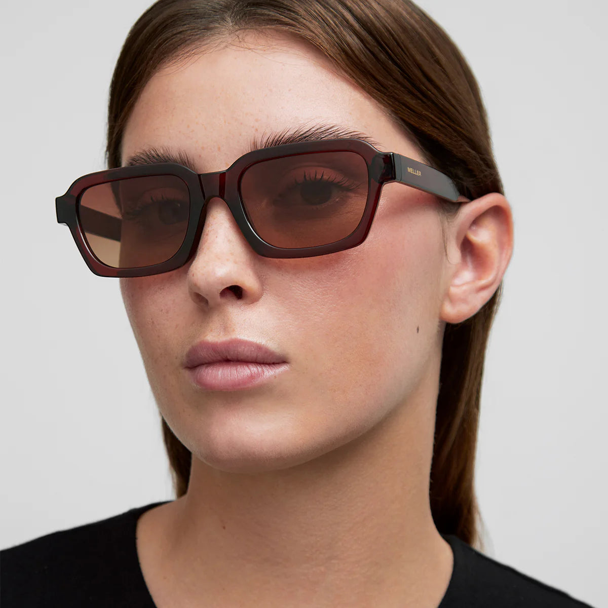 Lentes de Sol - Adisa Maroon Brown