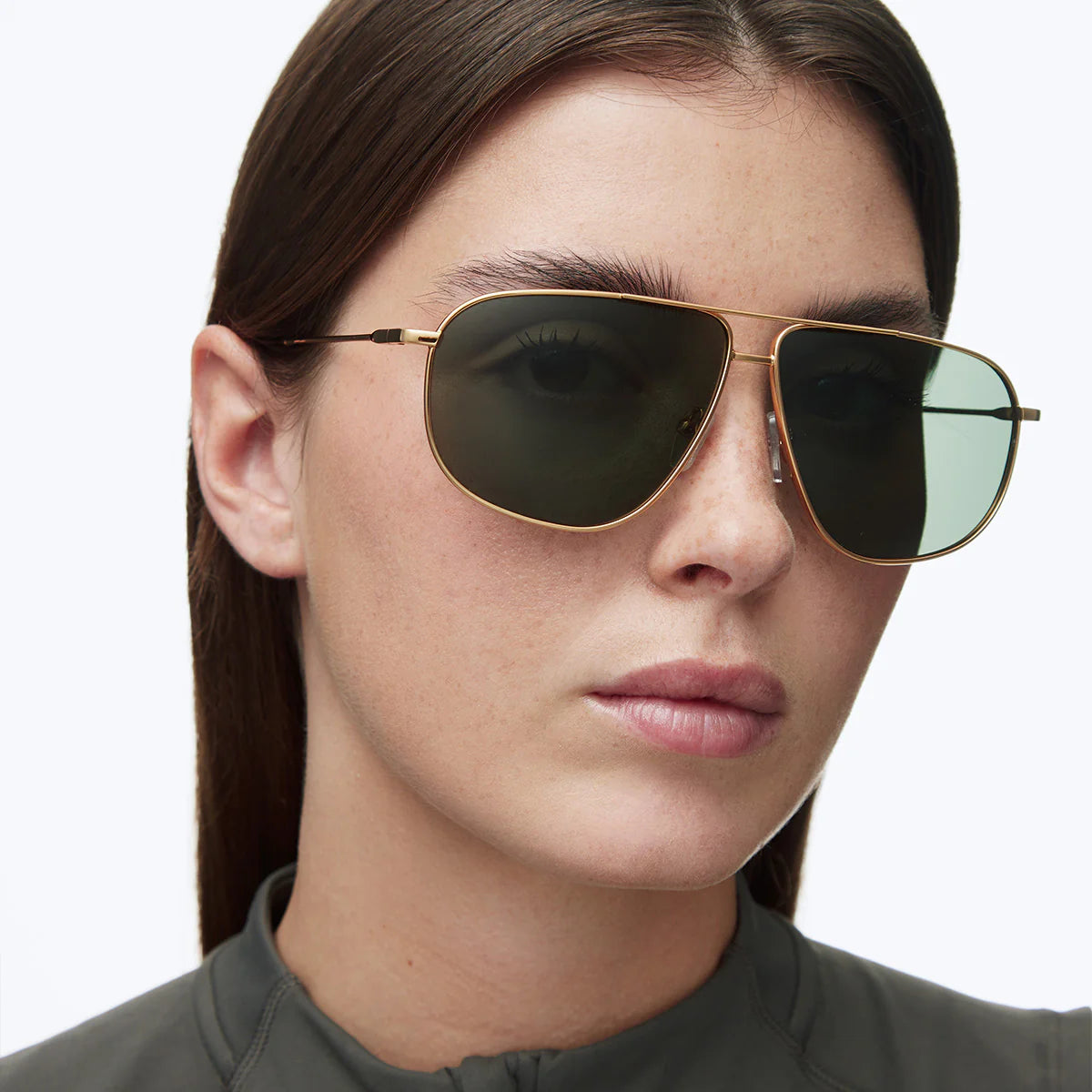 Lentes de Sol - Dina Gold Olive