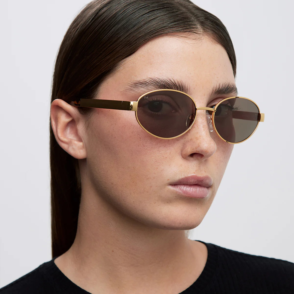 Lentes de Sol -  Karam Gold Kakao