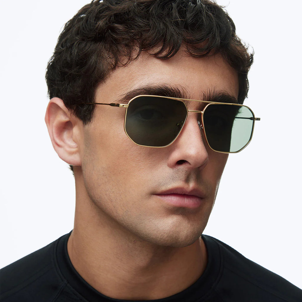 Lentes de Sol - Bina Gold Olive