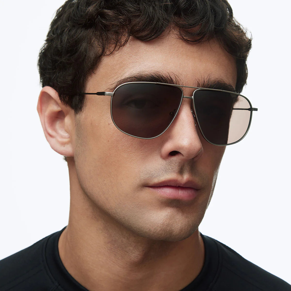 Lentes de Sol - Dina Matte Gun Kakao