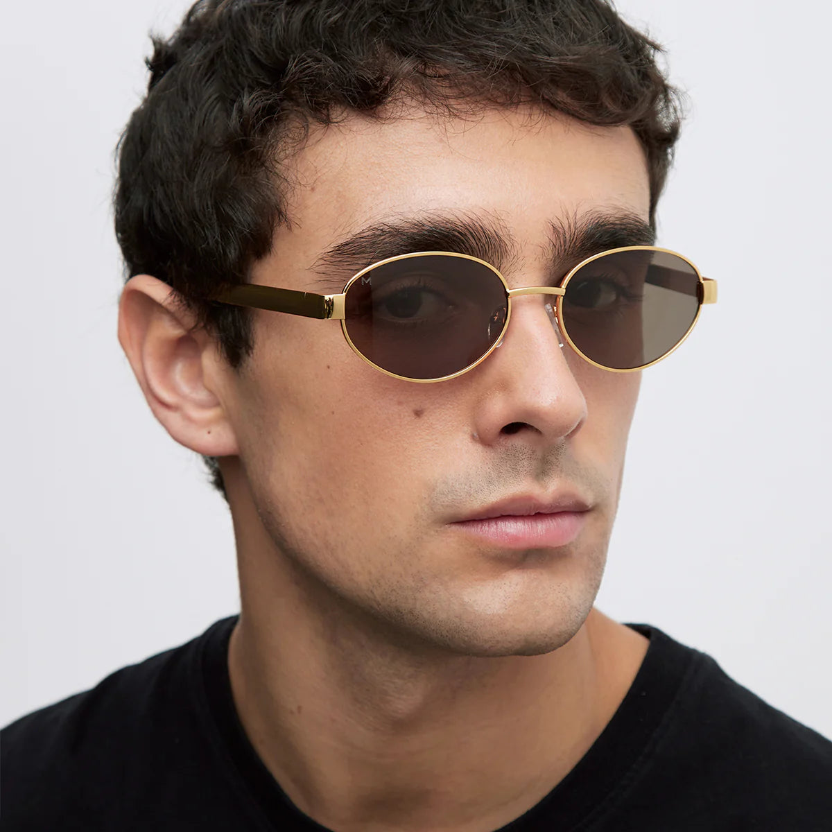 Lentes de Sol -  Karam Gold Kakao