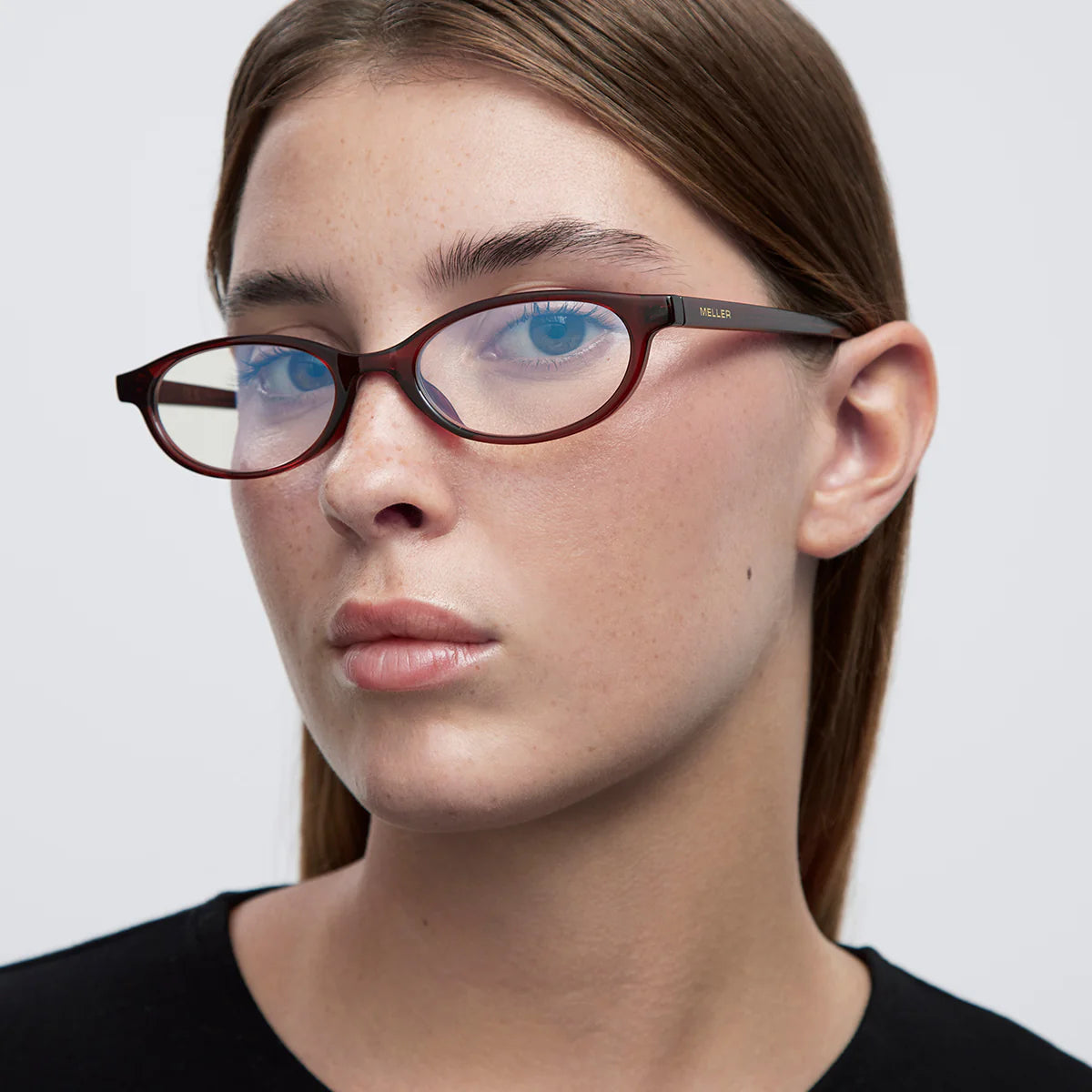 Lentes Blueblocker/Armazón  - Binti Maroon