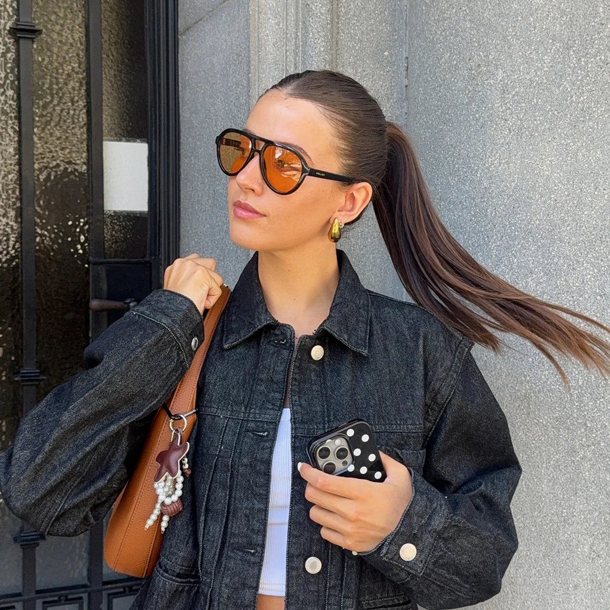 Lentes de Sol - Kena Black Orange