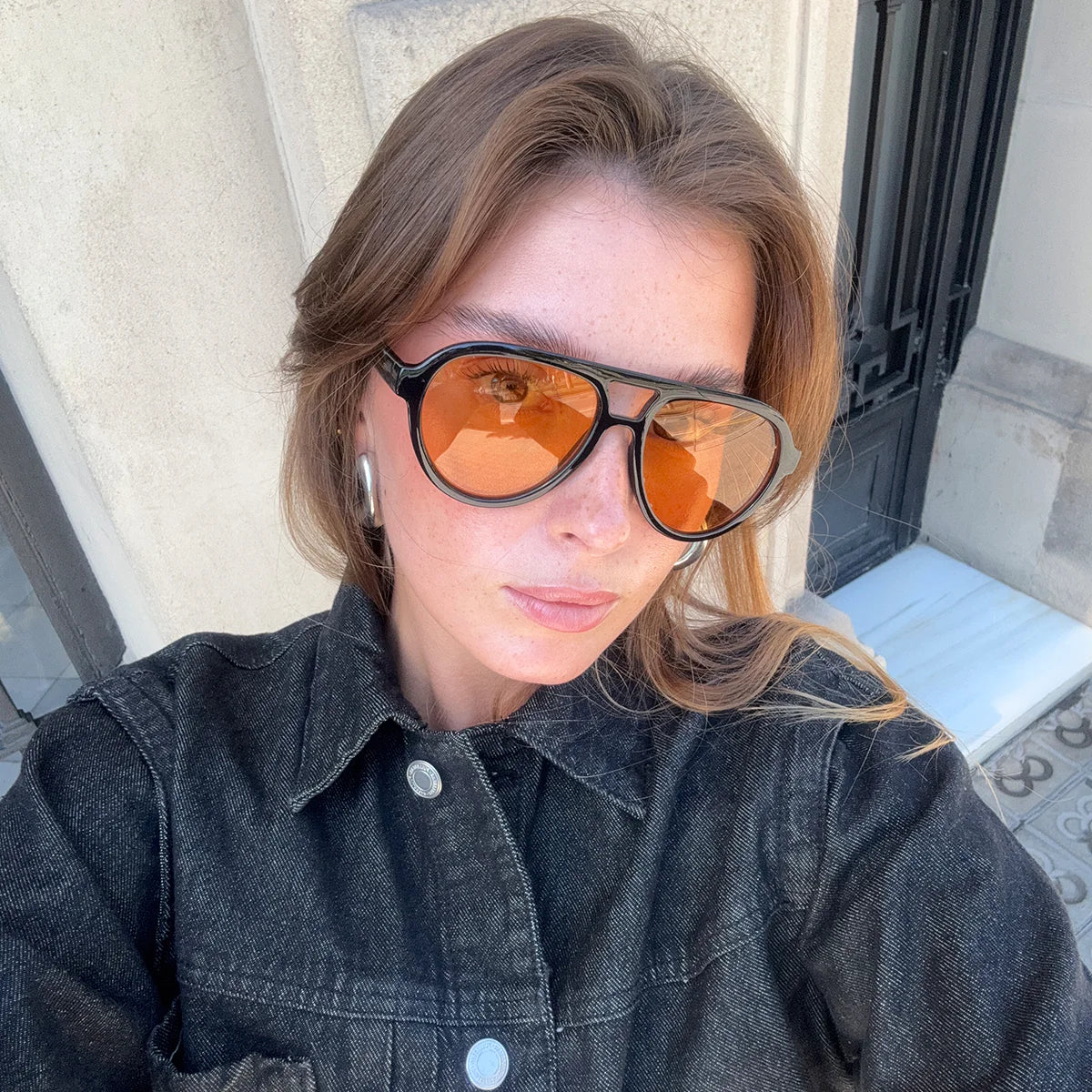 Lentes de Sol - Kena Black Orange