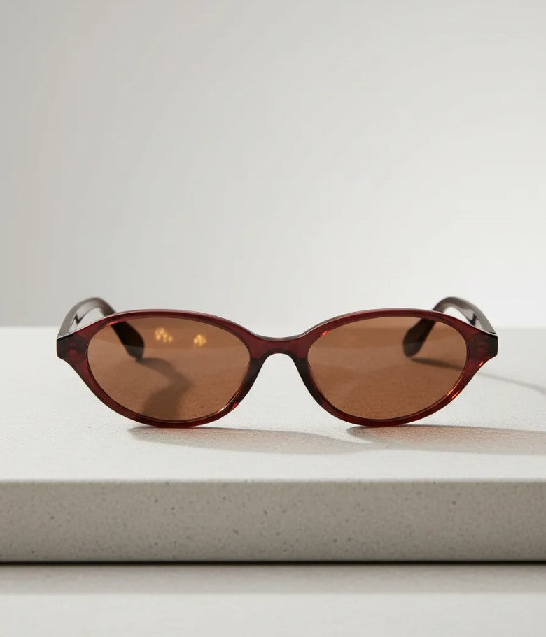 Lentes de Sol - Ifu Maroon Brown