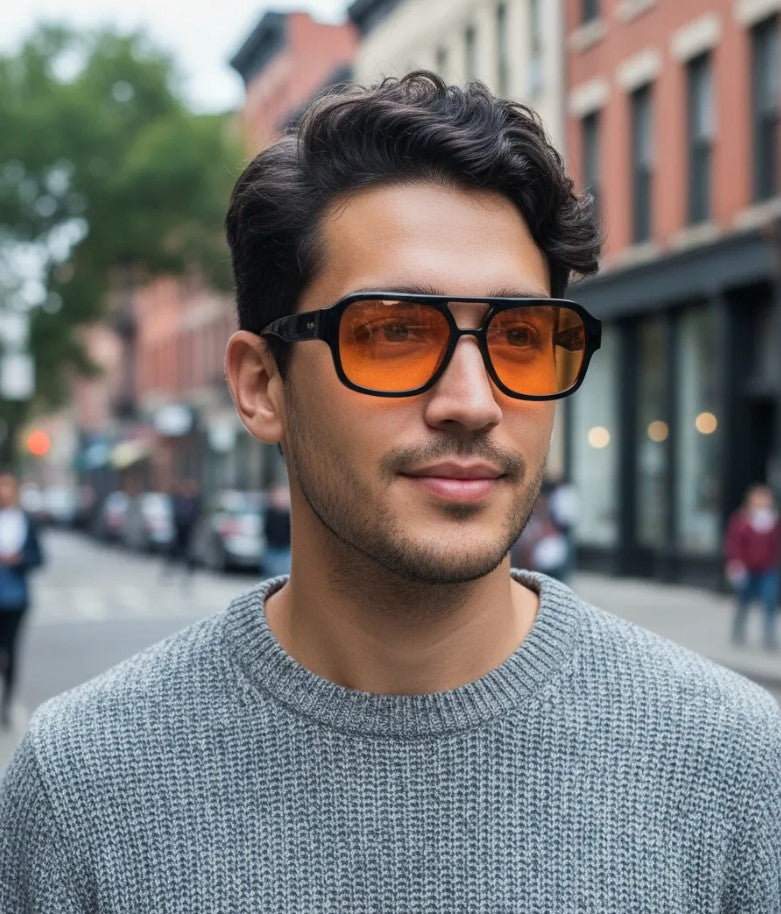 Lentes de Sol - Shipo Black Orange