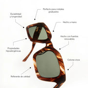 Packaging de Malaika Red brown