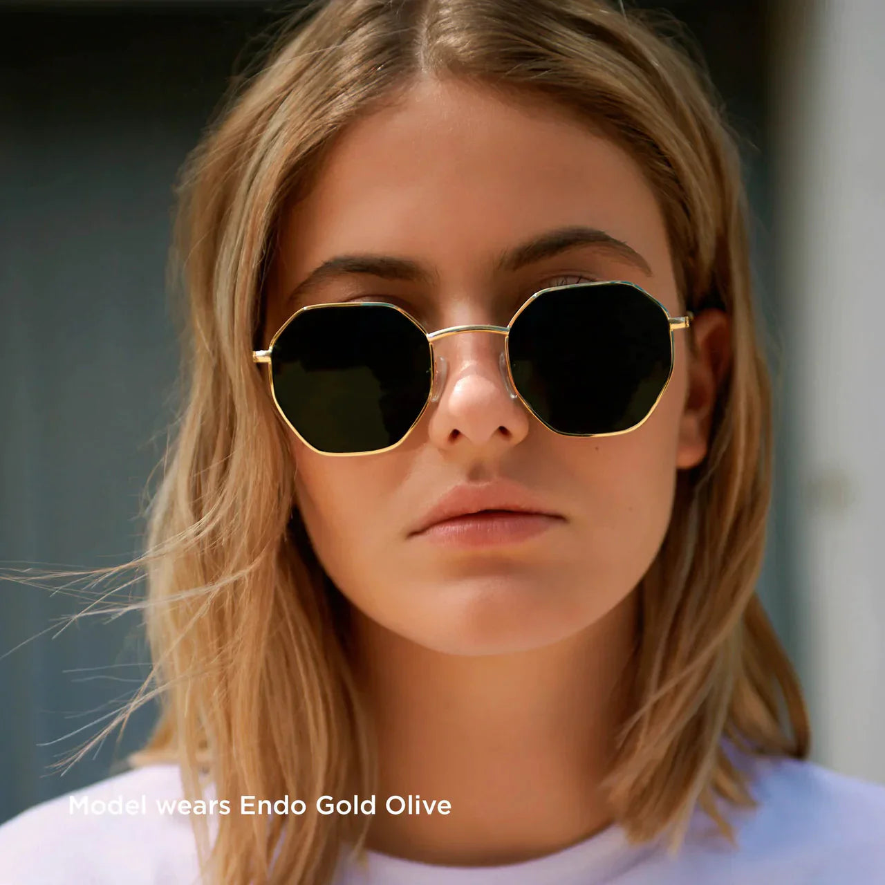 Lentes De Sol - Endo Gold Carbon