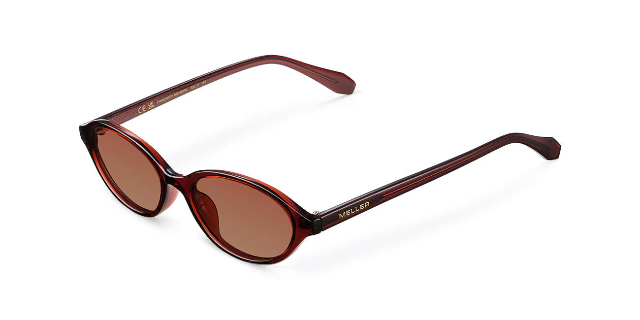 Lentes de Sol - Ifu Maroon Brown