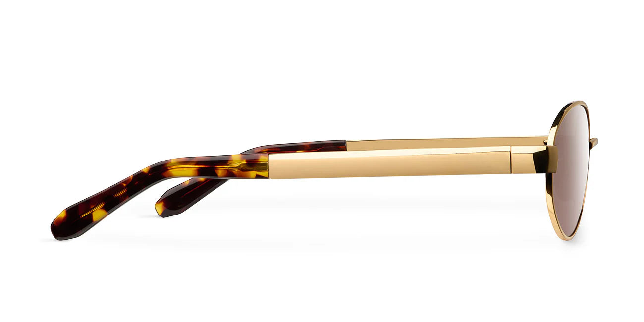 Lentes de Sol -  Karam Gold Kakao