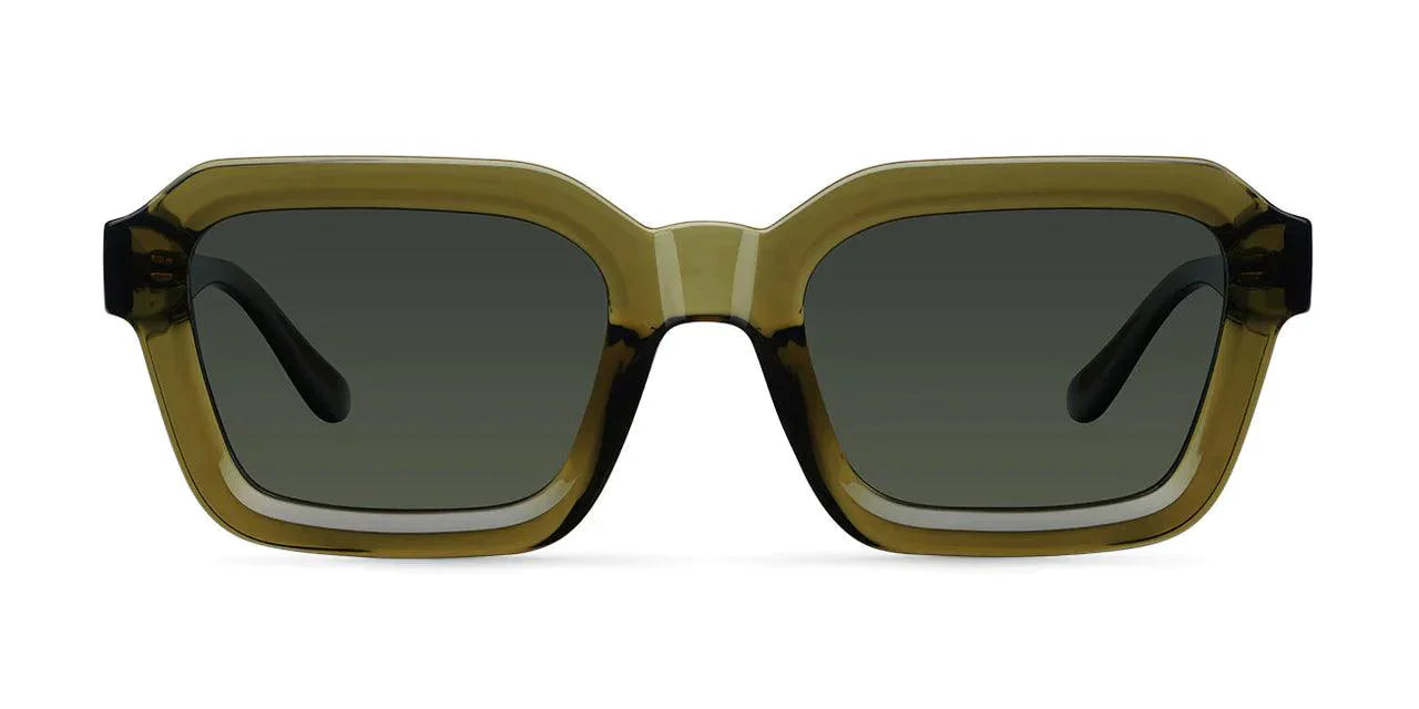 Lentes De Sol - Nayah Moss Olive - Meller Uruguay