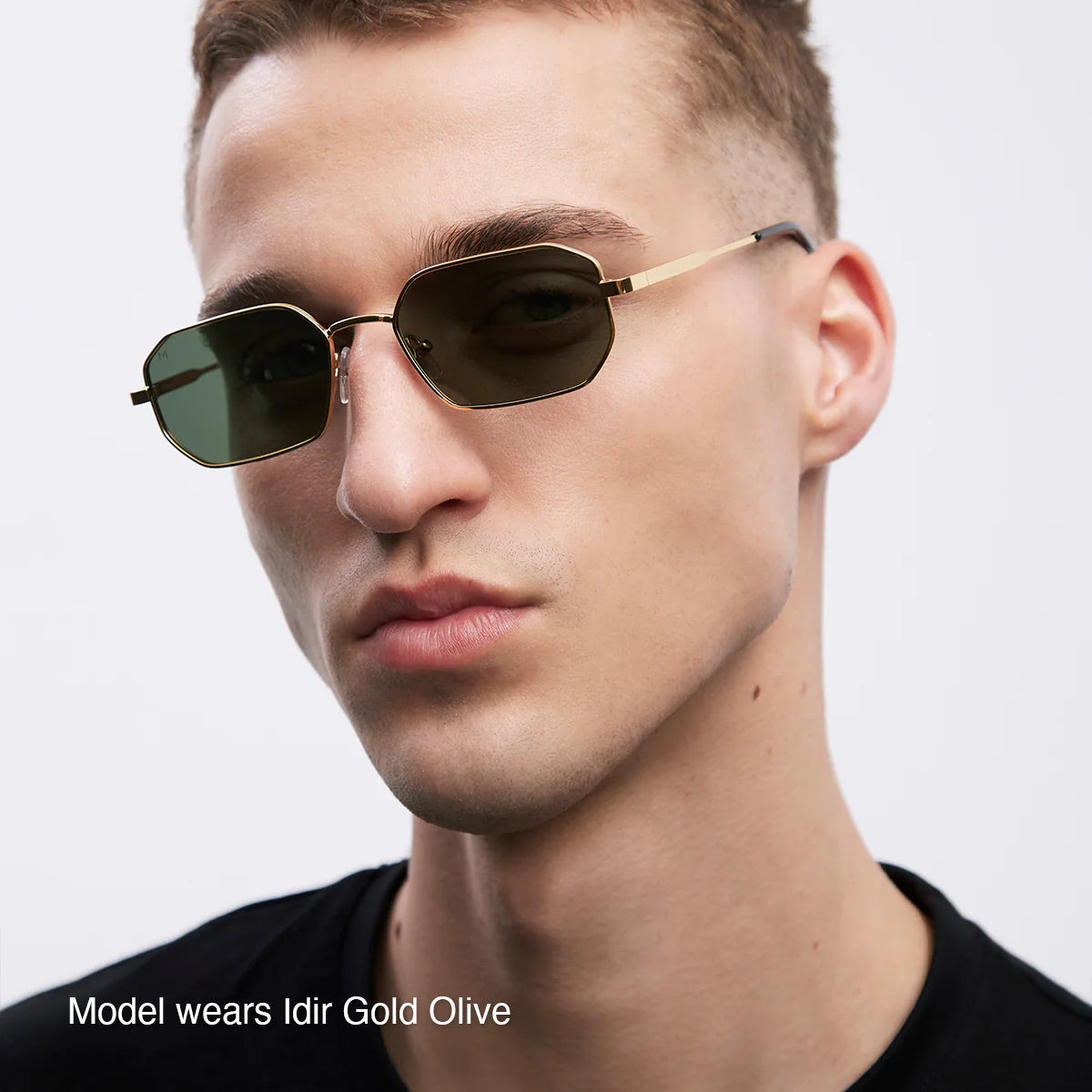 Lentes de Sol - Idir Gold Olive