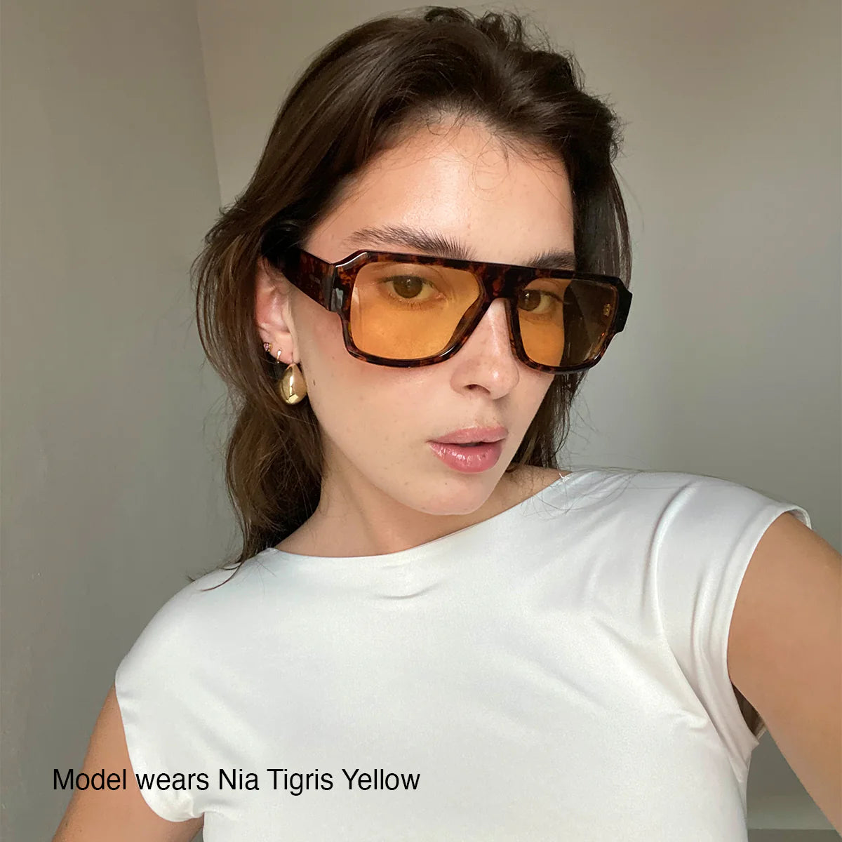 Lentes de sol - Nia Tigris Yellow